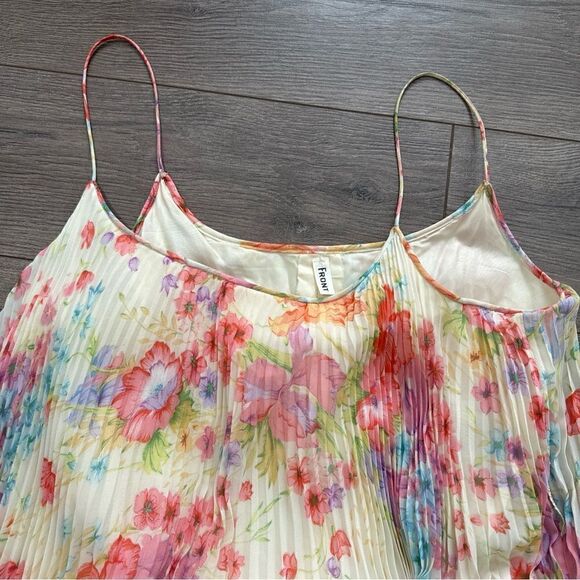 Marita by Anthony Muto Floral Flowy Colorful Dress Vintage Made In USA Size 6 - Picture 4 of 11